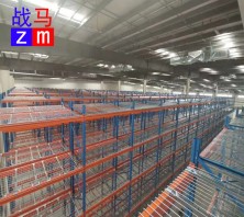 佛山市物流園橫梁式高位貨架駛?cè)胧截浖艽┧筌囏浖? /><span id=